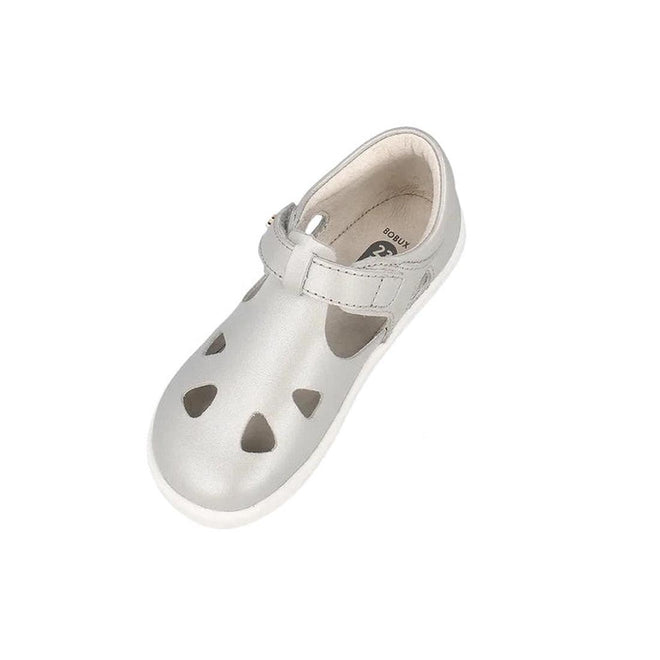 Bobux IWalk IW Zap II Sandal Metallic Silver  Shoe Sandal