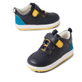 Bobux Kid+ BackSpin Leather Mid Boot Sneaker 853002 Navy