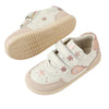 Bobux Toddlers IWalk IW Champ II  Sneaker Star Chalk White Rose Gold