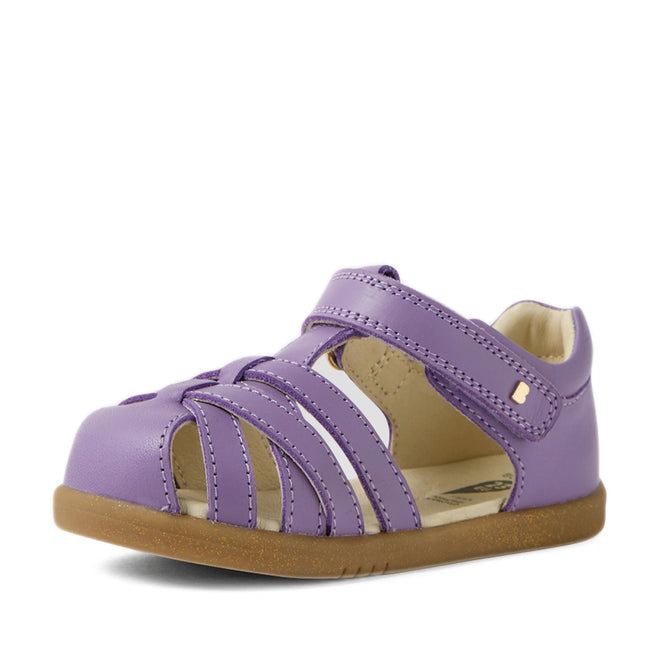 Bobux Iwalk IW Cross Jump Toddlers Purple Haze Leather Sandal