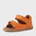 Bobux IWalk Driftwood Sandal Orange Peel Open Toe