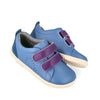 Bobux Iwalk Grass Court Elemental Blue Leather Trainer 640505