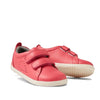 Bobux IW Iwalk Grass Court Leather Sneaker Radiant Raspberry