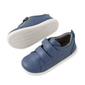 Bobux Iwalk Toddlers Grass Court Vintage Indigo Blue Leather Trainer