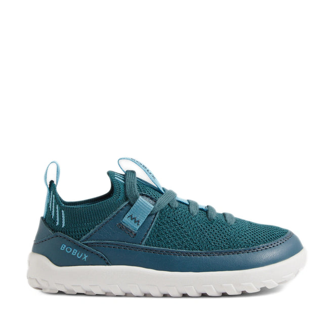 Bobux Iwalk Toddlers Meta Sneakers Mediterranean Green Barefoot