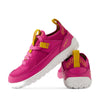 Bobux Iwalk Toddlers Meta Sneakers Rose Violet Bright Pink Barefoot