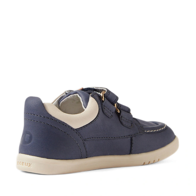 Bobux IW Iwalk Oakley Toddlers Leather Sneaker Vintage Blue
