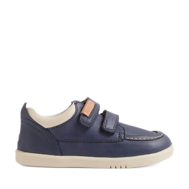 Bobux IW Iwalk Oakley Toddlers Leather Sneaker Vintage Blue