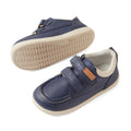 Bobux IW Iwalk Oakley Toddlers Leather Sneaker Vintage Blue