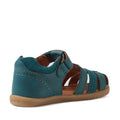 Bobux IWalk Roam Sandal Mediterranean Green Closed Toe Toddlers