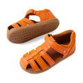 Bobux IWalk Roam Sandal Orange Peel Closed Toe Toddlers