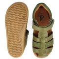 Bobux IWalk Roam Sandal Sea Kelp Green Closed Toe 626028