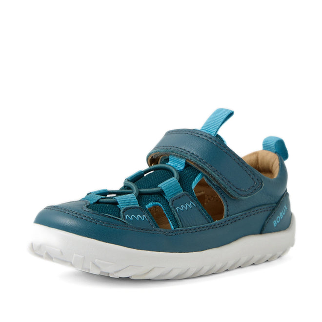 Bobux IW Iwalk Rocky Mediterranean Green Closed Toe Sandal Barefoot