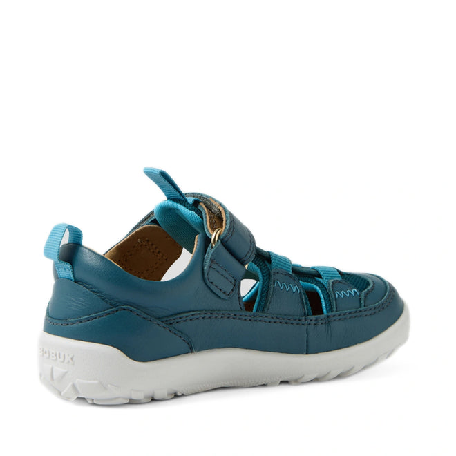 Bobux IW Iwalk Rocky Mediterranean Green Closed Toe Sandal Barefoot