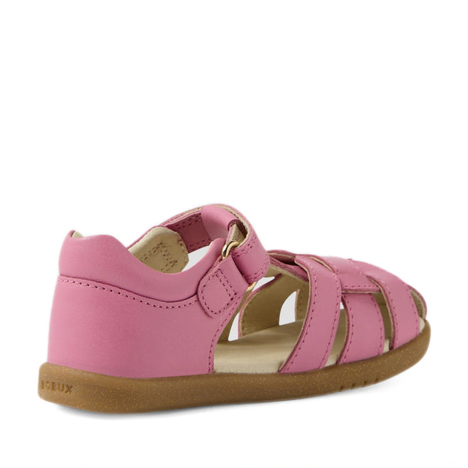 Bobux IWalk Skip Twist Sandal Cashmere Rose Pink Closed Toe Toddlers