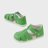 Bobux IWalk Tidal Sandal Retro Green Closed Toe Toddlers