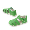 Bobux IWalk Tidal Sandal Retro Green Closed Toe Toddlers