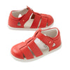 Bobux IWalk Tidal Sandal Grenadine Red Closed Toe Toddlers