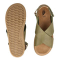 Bobux Kid+ Plus Glide Sea Kelp Green Open Toe Sandal 851103