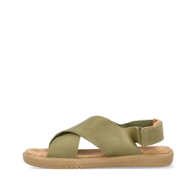 Bobux Kid+ Plus Glide Sea Kelp Green Open Toe Sandal 851103