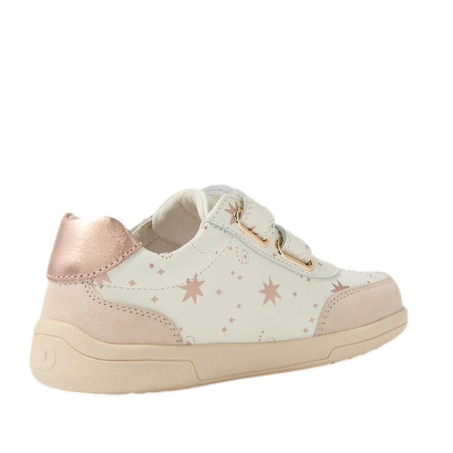 Bobux Kids Plus Junior KP Champ II Sneaker Star Chalk  White Rose Gold