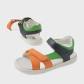 Bobux KP Kids Plus Dune Leather Sandal Navy