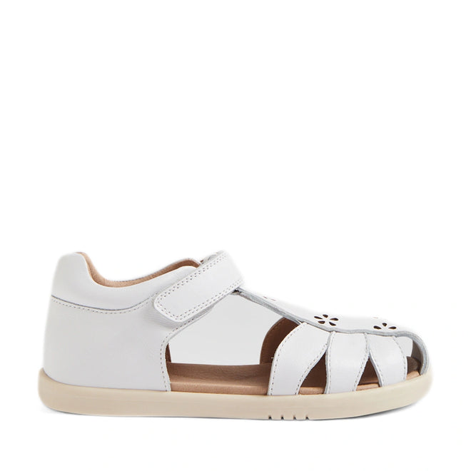Bobux Kid+ Plus KP Holly White Closed Toe Sandal