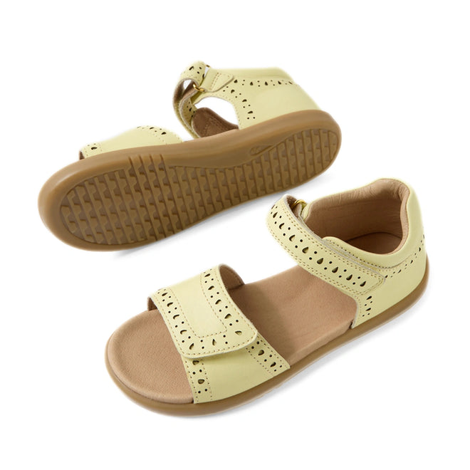 Bobux Kid+ Plus KP Logan Wax Yellow Open Toe Sandal