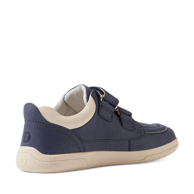 Bobux Kid+ Plus KP Oakley Leather Sneaker Vintage Indigo Blue