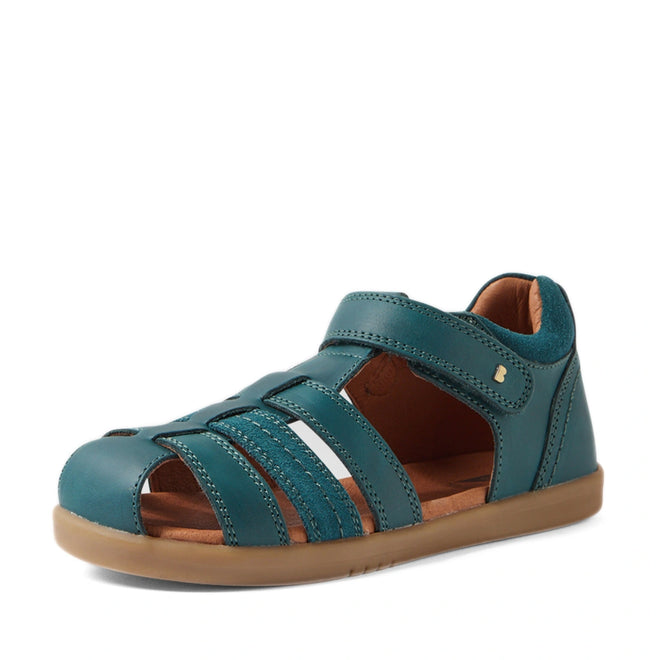 Bobux Kid+ Plus Roam Mediterranean Green Closed Toe Sandal
