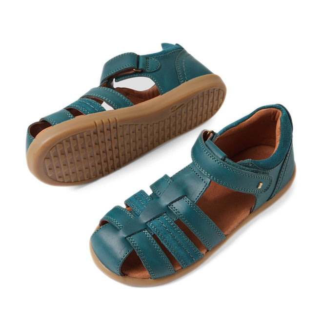 Bobux Kid+ Plus Roam Mediterranean Green Closed Toe Sandal