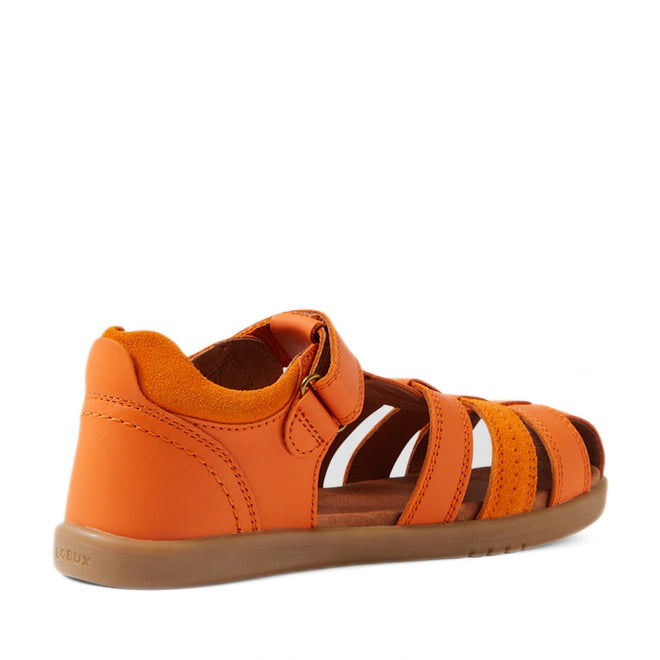 Bobux Kid+ Plus Roam Orange Peel Closed Toe Sandal