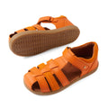 Bobux Kid+ Plus Roam Orange Peel Closed Toe Sandal