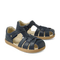 Bobux Kids Plus KP Skip Twist Navy Closed Toe Sandal