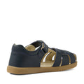 Bobux Kids Plus KP Skip Twist Navy Closed Toe Sandal