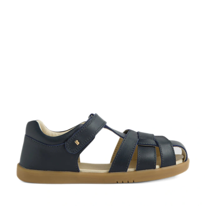 Bobux Kids Plus KP Skip Twist Navy Closed Toe Sandal