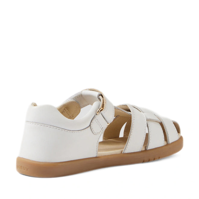 Bobux Kids Plus KP Skip Twist White Closed Toe Sandal