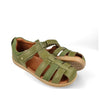 Bobux Kid+ Plus Roam Sea Kelp Green Closed Toe Sandal 830528