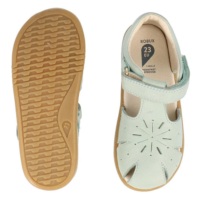 Sandales Unisexes Bobux Barefoot Kid+ Compass - Cuir Quickdry, Semelle Souple - Pour Pieds D'enfant