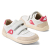 Bobux KP Kids Plus Champ 2 II Sneaker White Raspberry Juniors