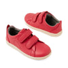 Bobux KP Kids Plus Grass Court 2 II Leather Sneaker Radiant Raspberry