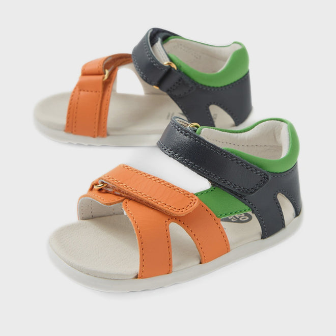 Bobux SU Step Up Dune First Walker Open Toe Sandal Navy