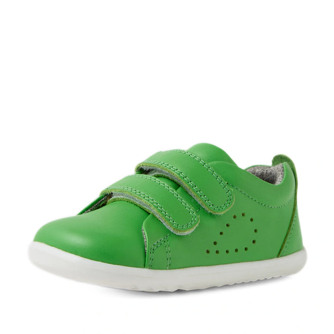 Bobux Step Up Grass Court Trainer Retro Green