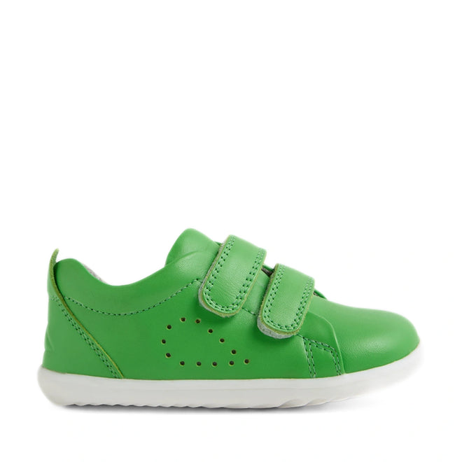 Bobux Step Up Grass Court Trainer Retro Green