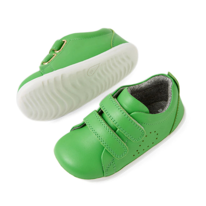 Bobux Step Up Grass Court Trainer Retro Green