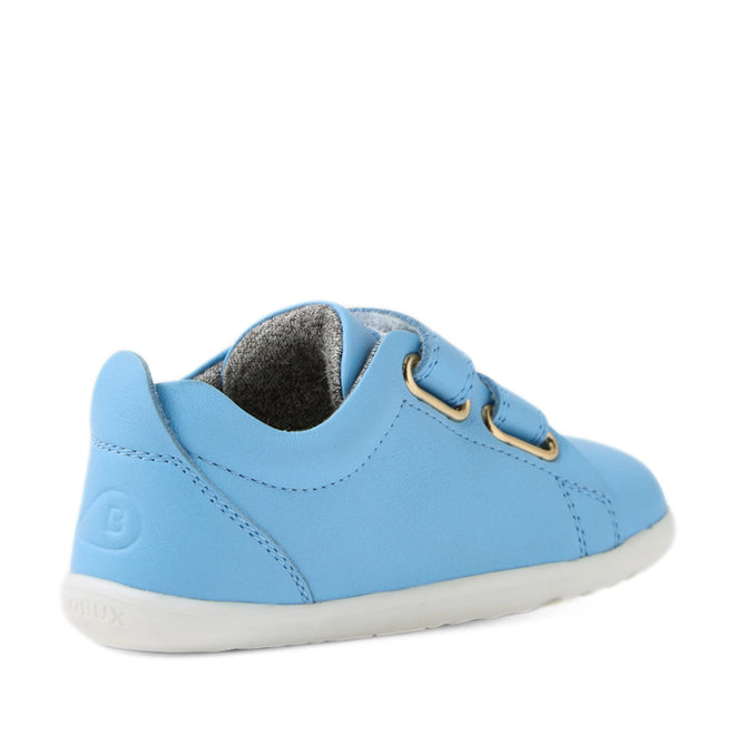 Bobux Step Up Grass Court Trainer Baltic Sea Blue