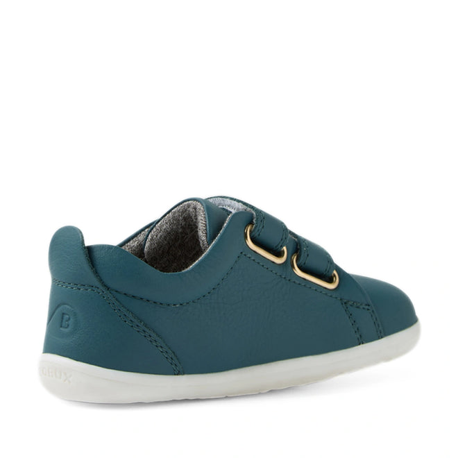 Bobux Step Up Grass Court Trainer Mediterranean Green