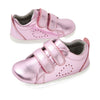 Bobux Step Up Grass Court Trainer Pink Metallic