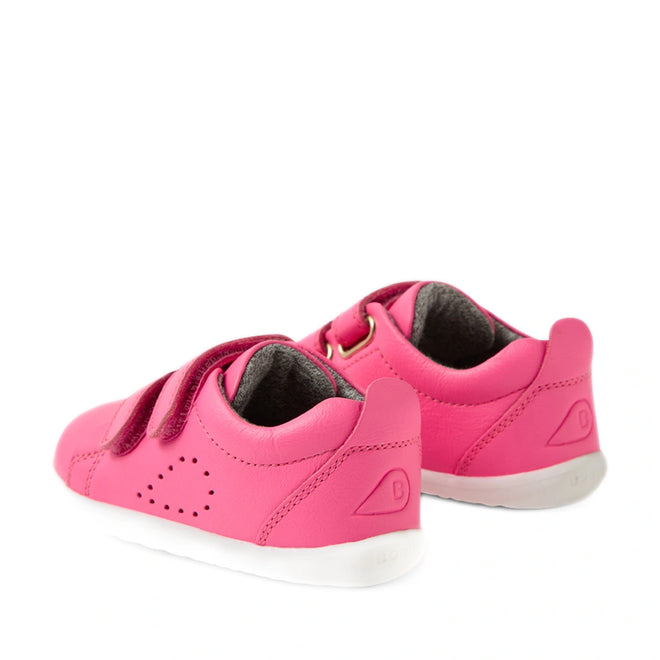 Bobux Step Up Grass Court Trainer Pink Lemonade