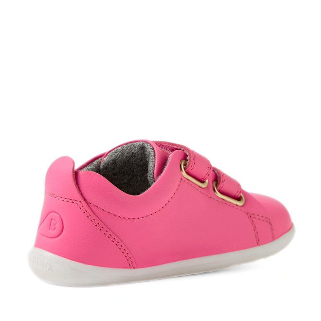 Bobux Step Up Grass Court Trainer Pink Lemonade